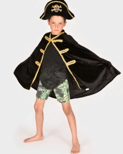 Pirat - Umhang & Hut, 3-8 J.