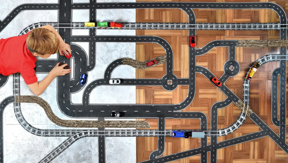 Playtape - Strasenfolie - 10 Cm X 5 Meter