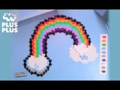 Plus-Plus - Puzzeln Nach Zahlen, Regenbogen, 500 T