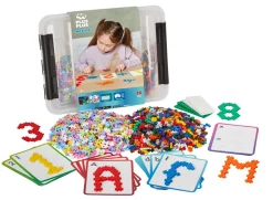 Plus-Plus Abc + 123 Mix, Inkl. Box, 2.000 Teile