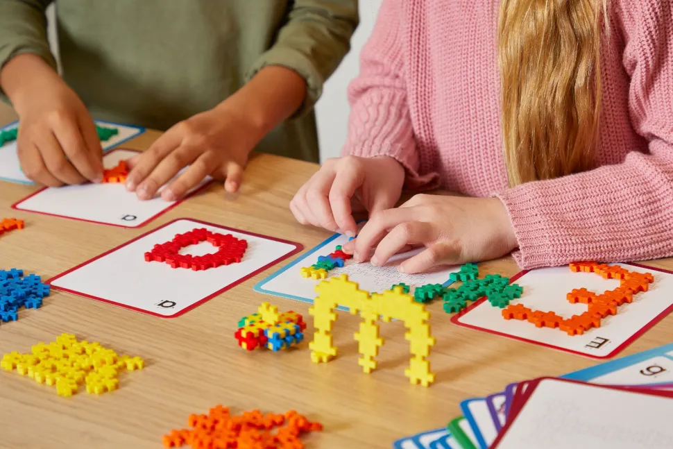 Plus-Plus Abc + 123 Mix, Inkl. Box, 2.000 Teile