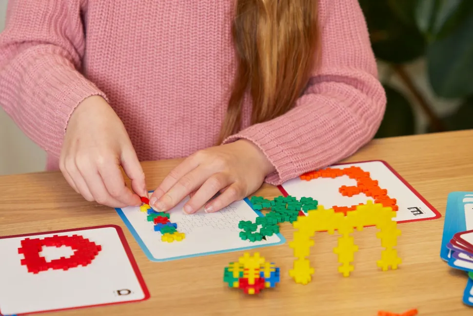 Plus-Plus Abc + 123 Mix, Inkl. Box, 2.000 Teile