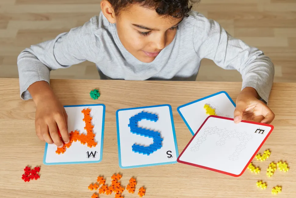 Plus-Plus Abc + 123 Mix, Inkl. Box, 2.000 Teile