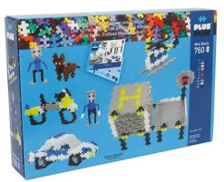 Plus-Plus Basis - Polizei, 760 Stk. Inkl. Platten