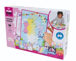 Plus-Plus Big Pastell - Bilderpuzzles, 60 Teile