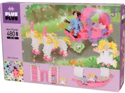 Plus-Plus Pastell - 3-In-1 Prinzessinen, 480 Stk.