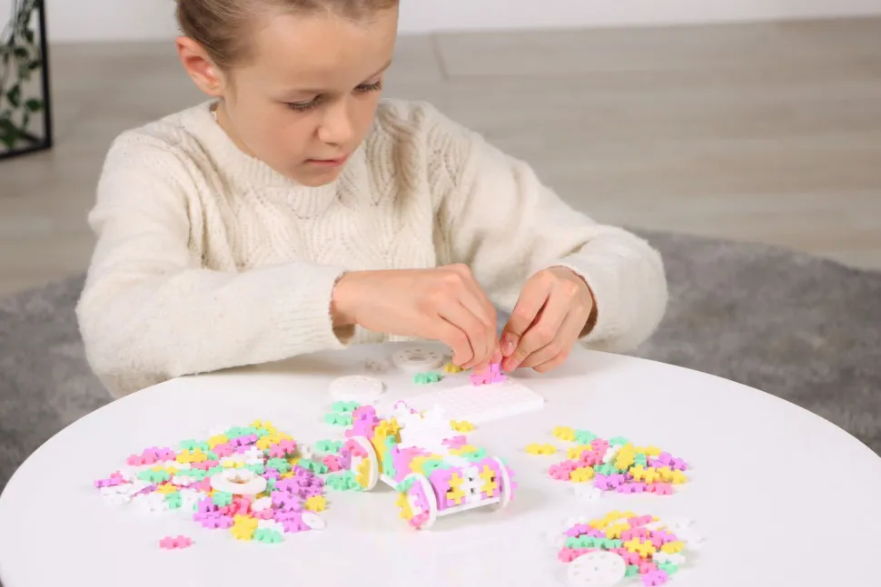 Plus-Plus Rohr - Color Cars Candy, 200 Stk.