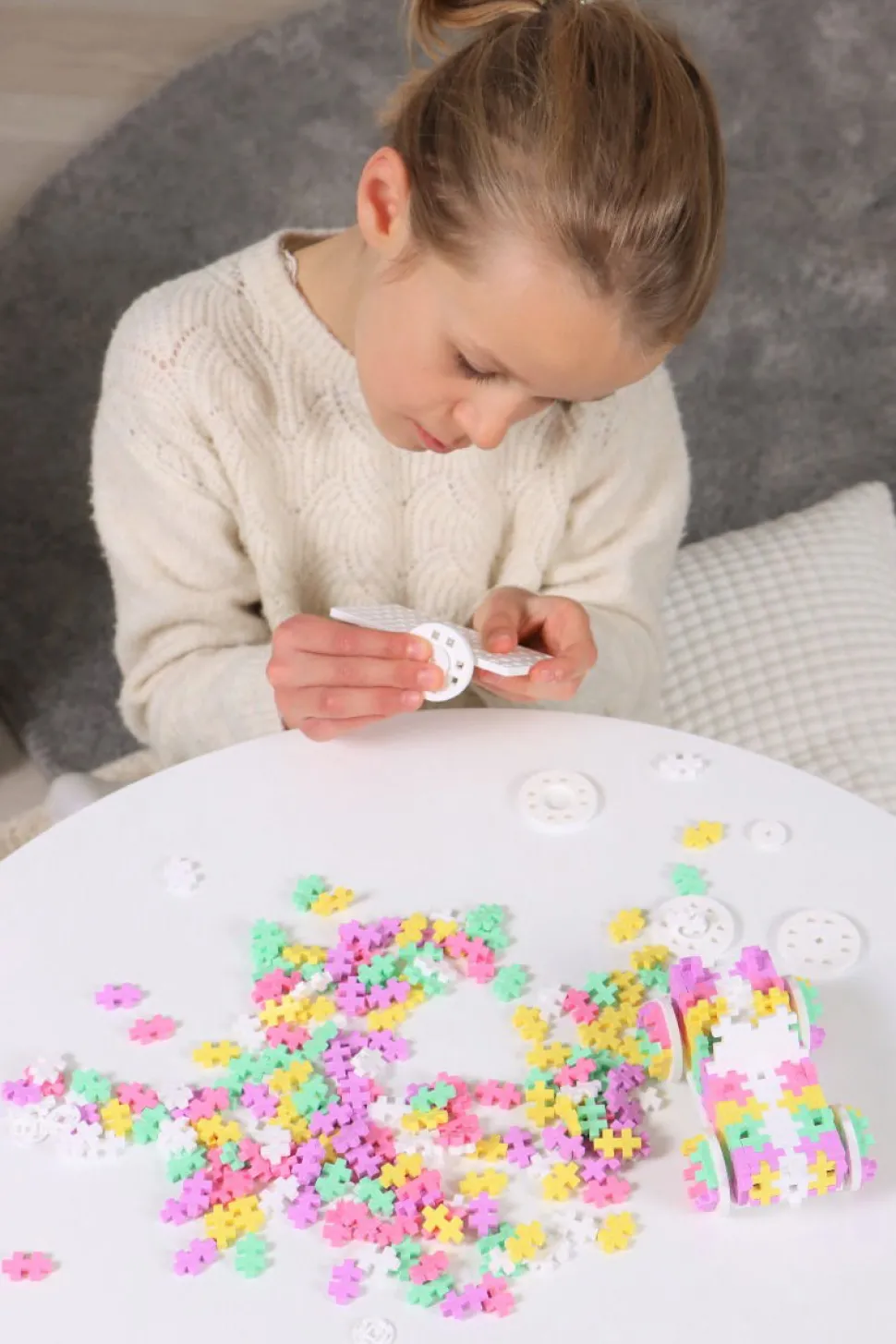 Plus-Plus Rohr - Color Cars Candy, 200 Stk.