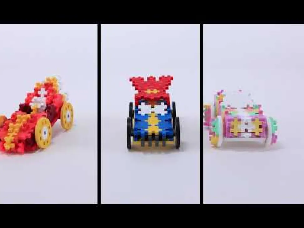 Plus-Plus Rohr - Color Cars Candy, 200 Stk.