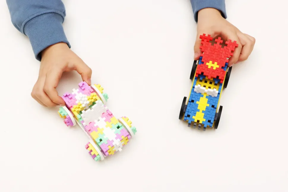 Plus-Plus Rohr - Color Cars Hero, 200 Stk.