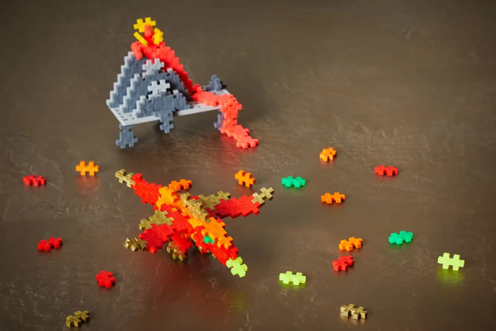 Plus-Plus Rohr - Drache, 100 Stk.