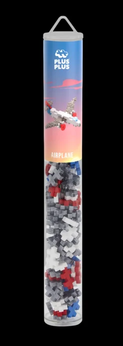 Plus-Plus Tube - Flugzeug, 100 Stk.