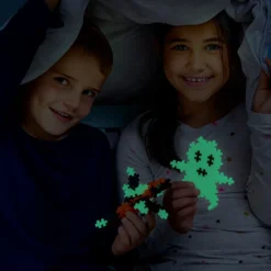 Plus-Plus Tube - Glow Mix, 100 Stk.