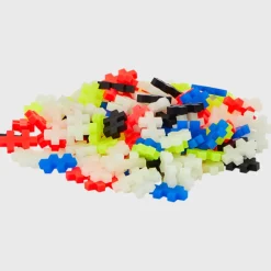 Plus-Plus Tube - Glow Mix, 100 Stk.