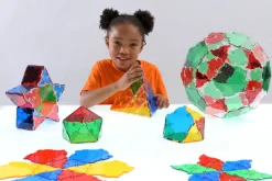 Polydron Transparent Set - 164 Teile