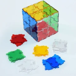 Polydron Transparent Set - 164 Teile