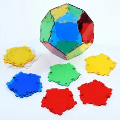 Polydron Transparent Set - 164 Teile
