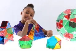 Polydron Transparent Set - 164 Teile
