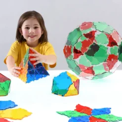 Polydron Transparent Set - 164 Teile