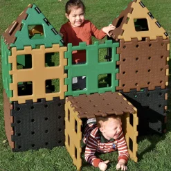 Polydron Xl - Natur, 24 Teile