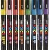 Posca Filzstifte Pc-3M - Glitzer, 8 Stk.