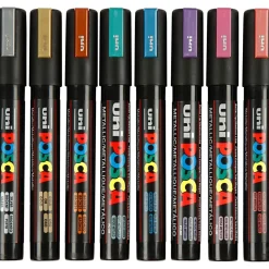Posca Filzstifte Pc-3M - Metallic, 8 Stk.