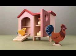 Puppenhaus Zubehör - Huhnerstall