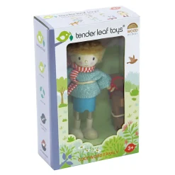 Puppenhausfigur - Herr Goodwood & Hund