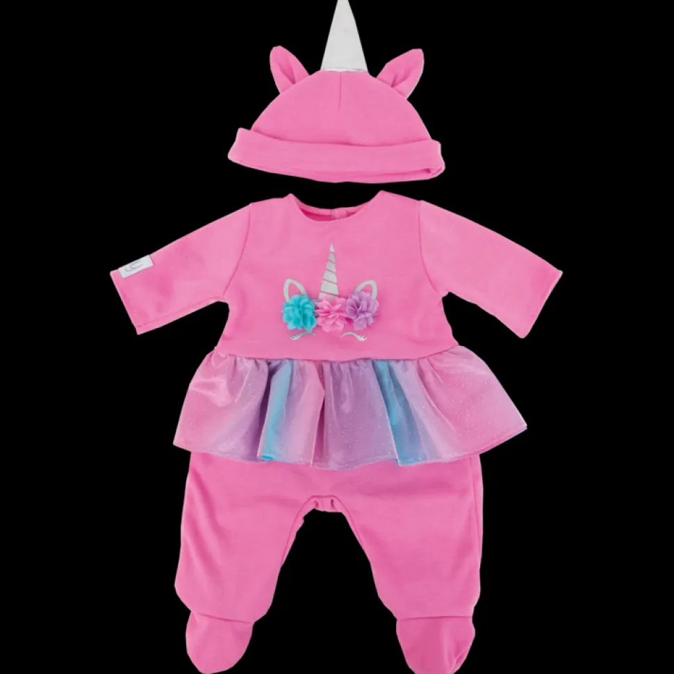Puppenkleidung - Einhornanzug 45 Cm