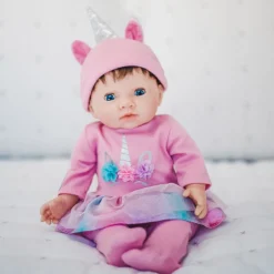 Puppenkleidung - Einhornanzug 45 Cm