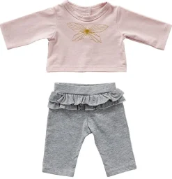 Puppenkleidung - Print-T-Shirt & Hose