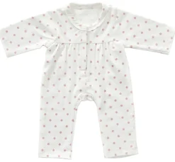 Puppenkleidung - Strampelanzug Mit Punkten