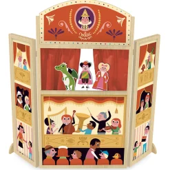 Puppentheater Mit Orchester & Publikum