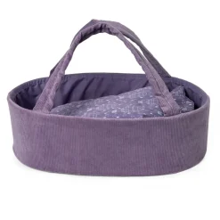 Puppentragetasche Set, Flieder - 35 Cm