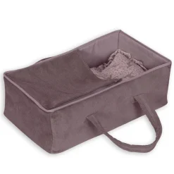 Puppentragetasche Set, Flieder - 40 Cm