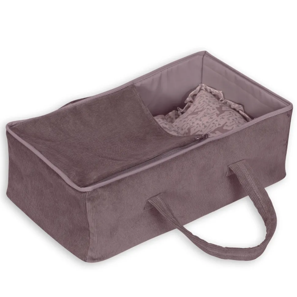 Puppentragetasche Set, Flieder - 40 Cm