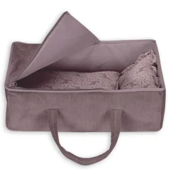 Puppentragetasche Set, Flieder - 40 Cm