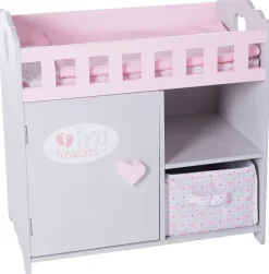 PuppenZubehör - Wickeltisch/Bett