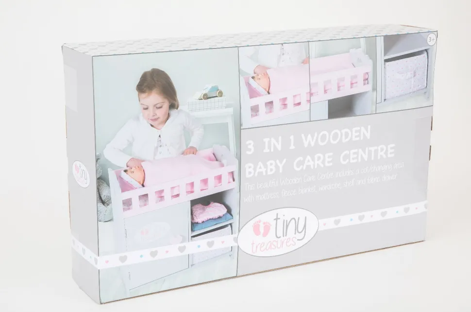 PuppenZubehör - Wickeltisch/Bett