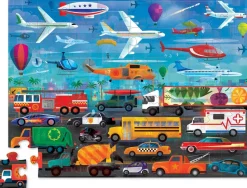 Puzzle - 48 Teile - Druber/Drunter - Fahrzeuge