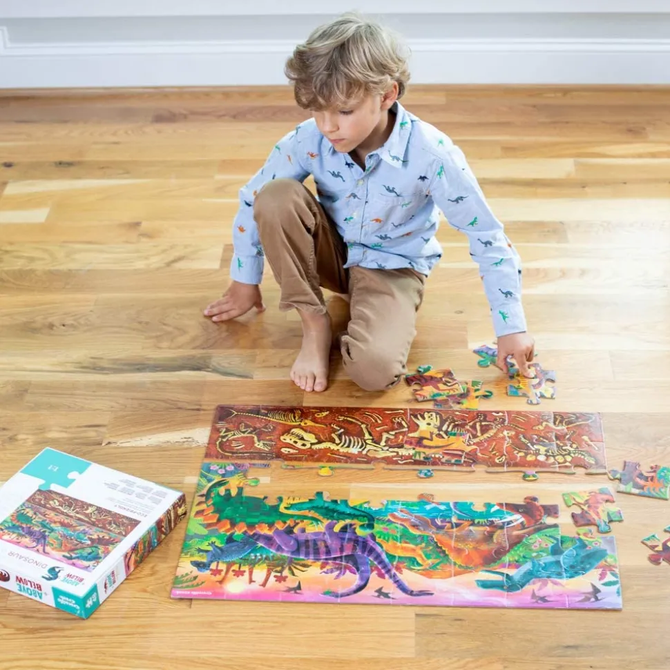 Puzzle - 48 Teile - Druber/Drunter - Urzeitwelt