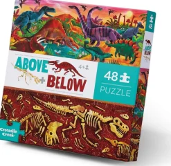 Puzzle - 48 Teile - Druber/Drunter - Urzeitwelt