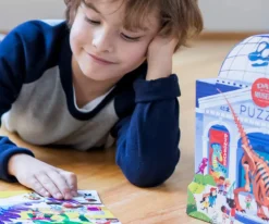 Puzzle - 48 Teile - Im Museum: Dinosaurier