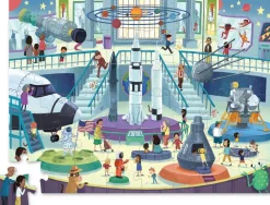 Puzzle - 48 Teile - Im Museum: Raumfahrt