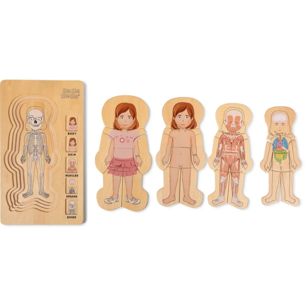 Puzzle - Anatomie Madchen