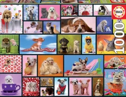 Puzzle, 1.000 Teile - Niedliche Tiere