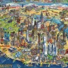 Puzzle, 500 Teile - Stadtplan New York