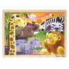 Puzzle Aus Holz - Afrikas Tiere, 24 Teile