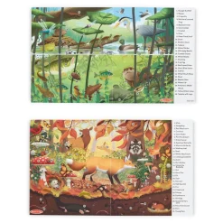 Puzzle Beidseitig, 48 Teile - Natur