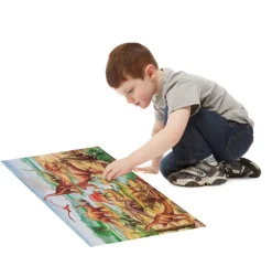 Puzzle Boden - Dinosaurier, 48 Teile